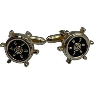 Vintage SWANK helm cuff links.